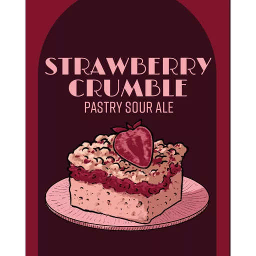 patisseries sorozat strawberry crumble first gyümölcsös savanyú eper sör