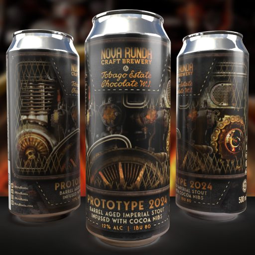 Nova Runda horvát fekete stout hordóérlelt prototype sör