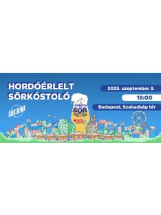   Hordóérlelt Sörkóstoló a Belvárosi Sörfesztiválon - 2025.09.03. 18:00