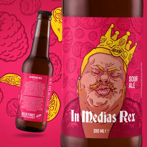 In Medias Rex (5.5%) - 0.33 L üveges