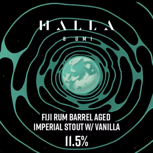FIRST Halla fiji rumoshordóban érlelt hordóérlelt ízesített imperial stout fekete sör