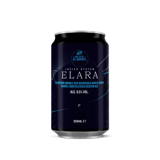 elara skót scotch juharszirup és woodford double oak whiskey hordóban érlelt fekete first craft beer strong ale füstös smokey