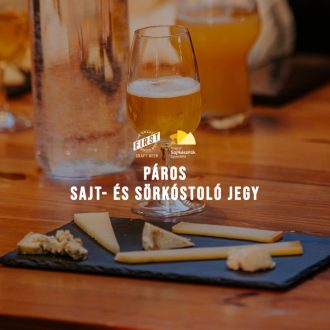 Páros Sajt- és sörkóstoló jegy