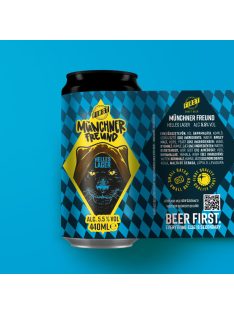 Münchner Freund világos helles lager FIRST sör