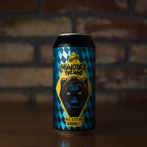 Münchner Freund világos helles lager FIRST sör