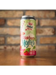   Beer Cocktail: Strawberry Mojito (5.4%) - 0.5 L dobozos (Nova Runda - HR)