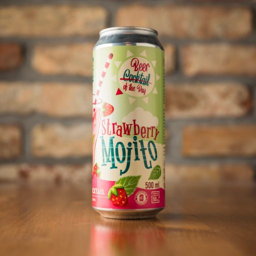 Beer Cocktail: Strawberry Mojito (5.4%)