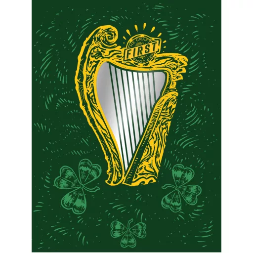 Irish Mirror fekete szűretlen stout stílusú FIRST Craft Beer dobozos sör