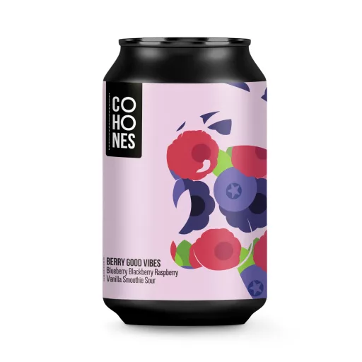 Cohones bolgár gyümölcsös savanyú berry good vibes dobozos sör