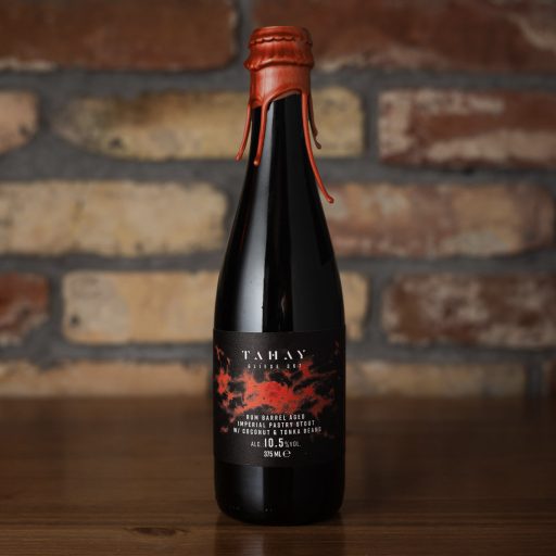 Tahay rumoshordóban érlelt imperial fekete FIRST stout sör