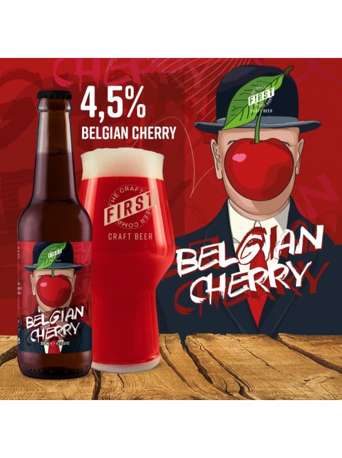 Belgian Cherry (4.5%) - 0.33 L üveges