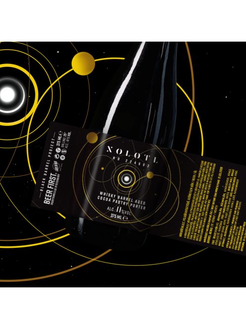 Xolotl whiskyhordóérlelt imperial fekete FIRST stout sör