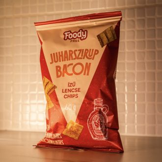 FOODY Lencsechips - Juharszirup & Bacon