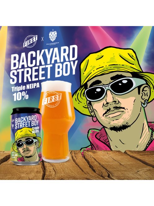 Backyardstreet Boy x FOLKINGEBREW (10%) - 0.33 L dobozos