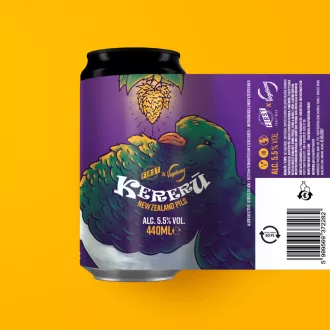 kereru új-zélandi komlókkal ízesített new zealand pils típusú világos first lager sör
