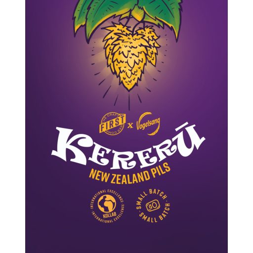 kereru új-zélandi komlókkal ízesített new zealand pils típusú világos first lager sör