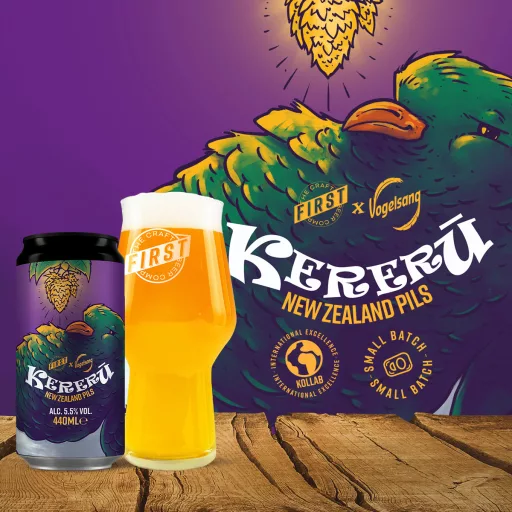 kereru új-zélandi komlókkal ízesített new zealand pils típusú világos first lager sör