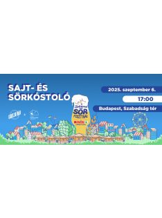   Sajt & Sörkóstoló a Belvárosi Sörfesztiválon 2025.09.06. 17:00