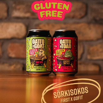 SÖRKISOKOS #31 - Új gluténmentes zabsör-család: Oatto The Toad  & The Goat 